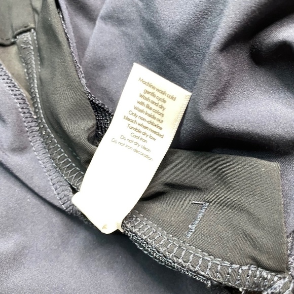 Athleta Gramercy Track Pants Navy Blue Sz 12 - Picture 10 of 16